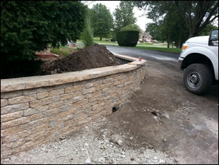 Westpfahl Flatwork  premium-quality concrete work. Retaining Wall